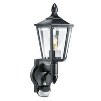 AUßENWANDLEUCHTE 24,3/18,8/41 cm   - Schwarz, Design, Kunststoff (24,3/18,8/41cm) - Steinel
