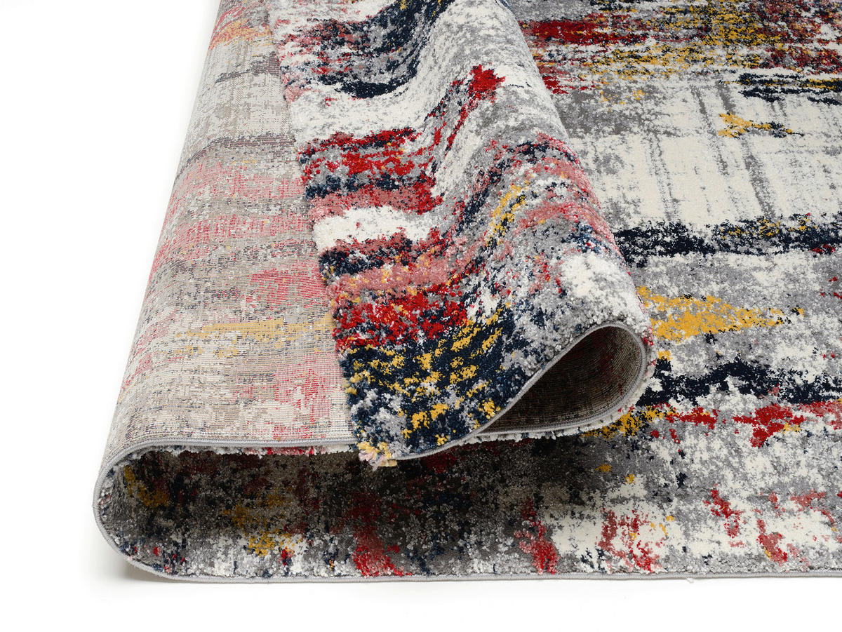 WEBTEPPICH 120/170 cm Timeline Spring Multicolor  - Multicolor, Design, Textil (120/170cm) - Novel
