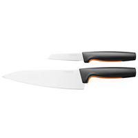 SET NOŽEV  FISKARS FUNCTIONAL FORM 2-delni - črna/oranžna, Basics, kovina/umetna masa - Fiskars