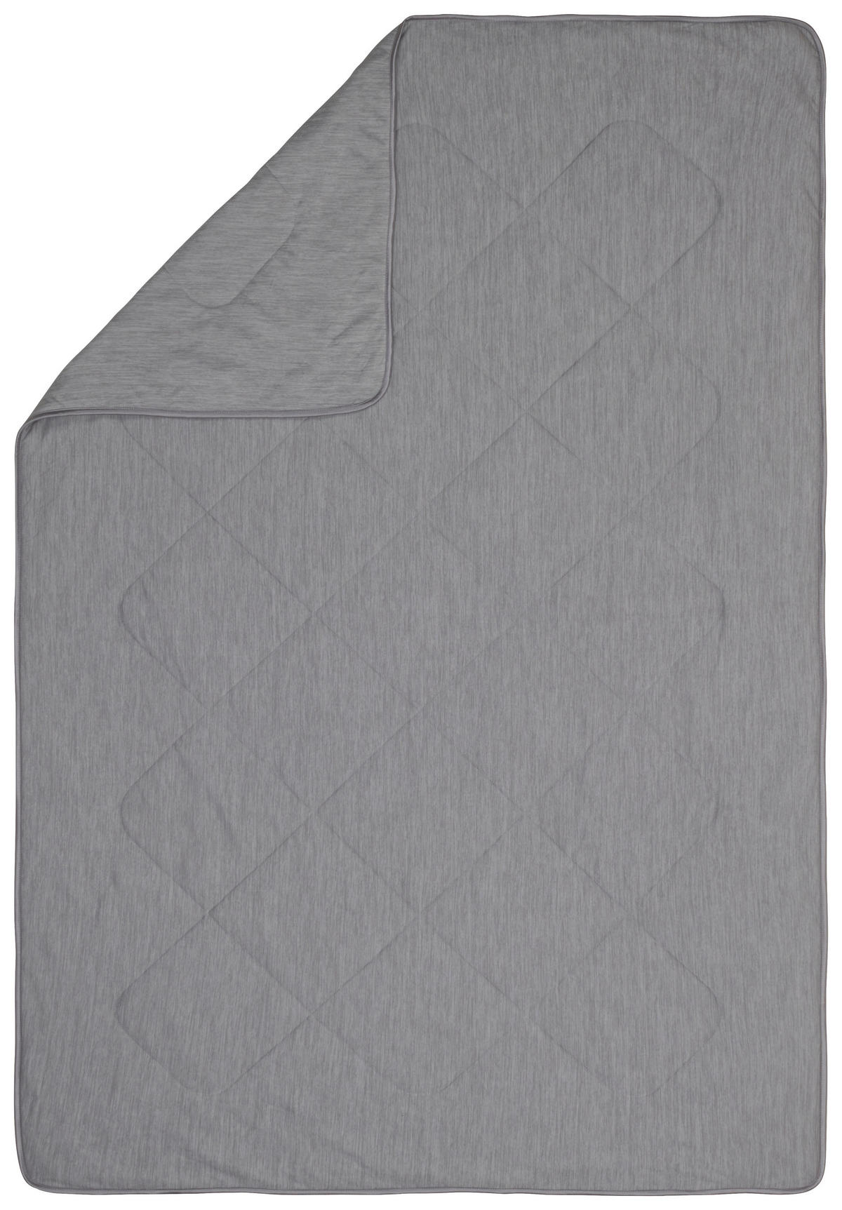 LETNÁ PRIKRÝVKA, 140/200 cm, polyester - sivá, Basics, textil (140/200cm) - Sleeptex