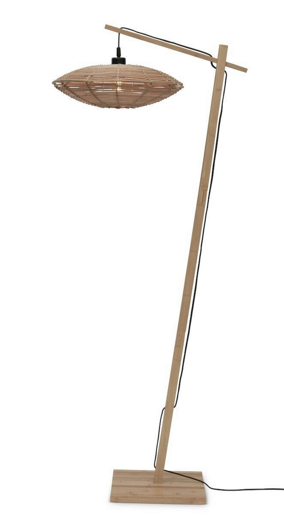 STEHLEUCHTE 40/63/150 cm    - Naturfarben, Trend (40/63/150cm) - Good & Mojo