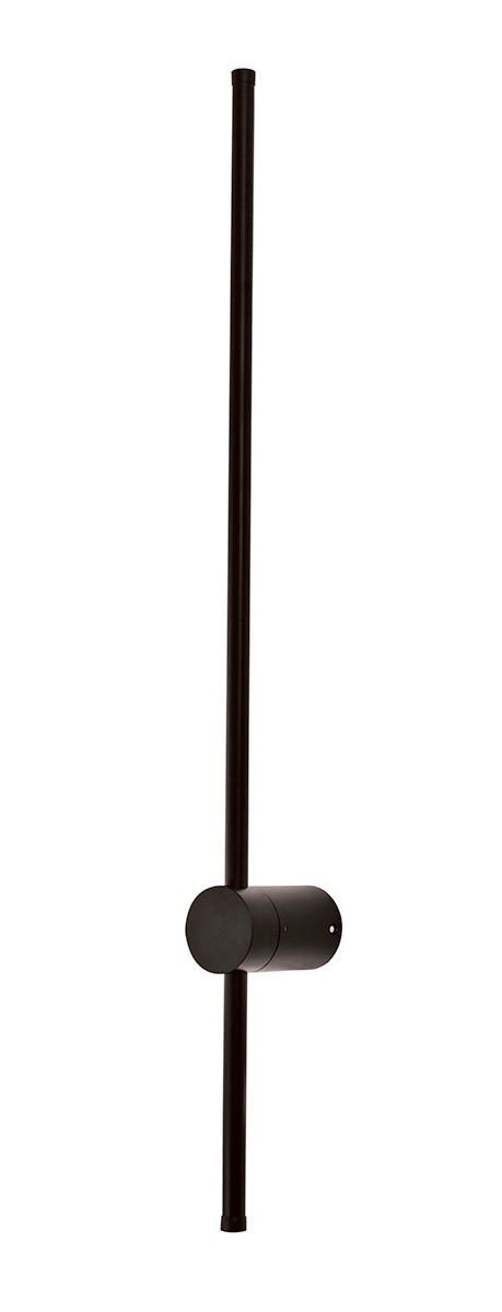 ZIDNA LED LAMPA Petula  - crna, Dizajnerski, metal (1,6/12/80cm)