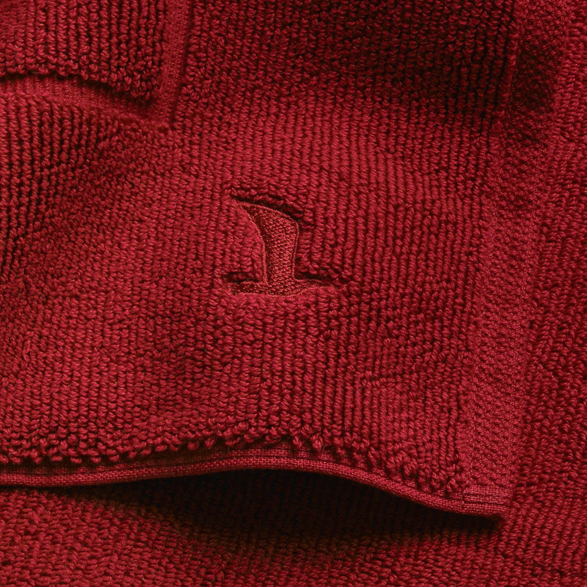 BADTEPPICH Rot 60/100 cm  - Rot, Basics, Textil (60/100cm) - Moeve