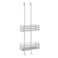 DUSCHKORB - Edelstahlfarben, Basics, Metall (25,5/74/14,3cm) - Zack