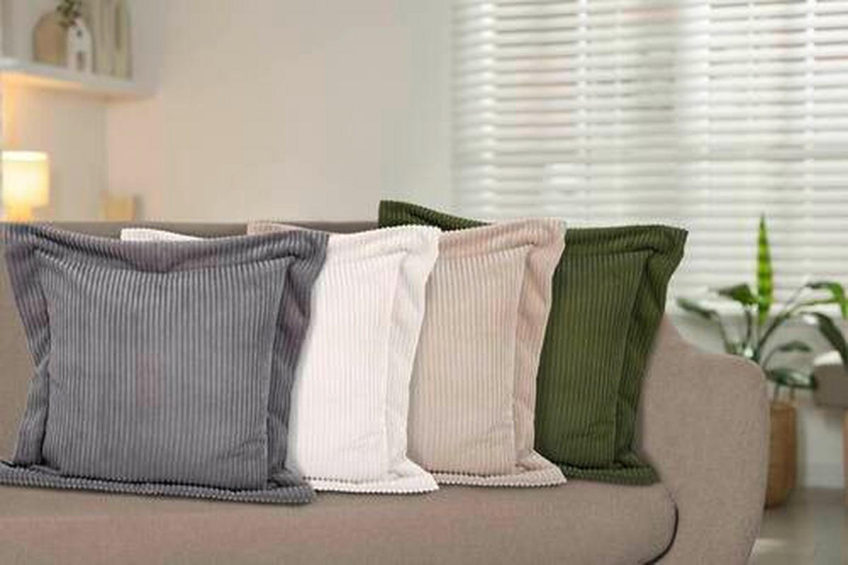 ZIERKISSEN  70/70 cm   - Anthrazit, Basics, Textil (70/70cm) - Novel