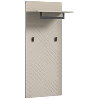 GARDEROBNI PANEL - Design, leseni material (60/140/35cm) - MID.YOU