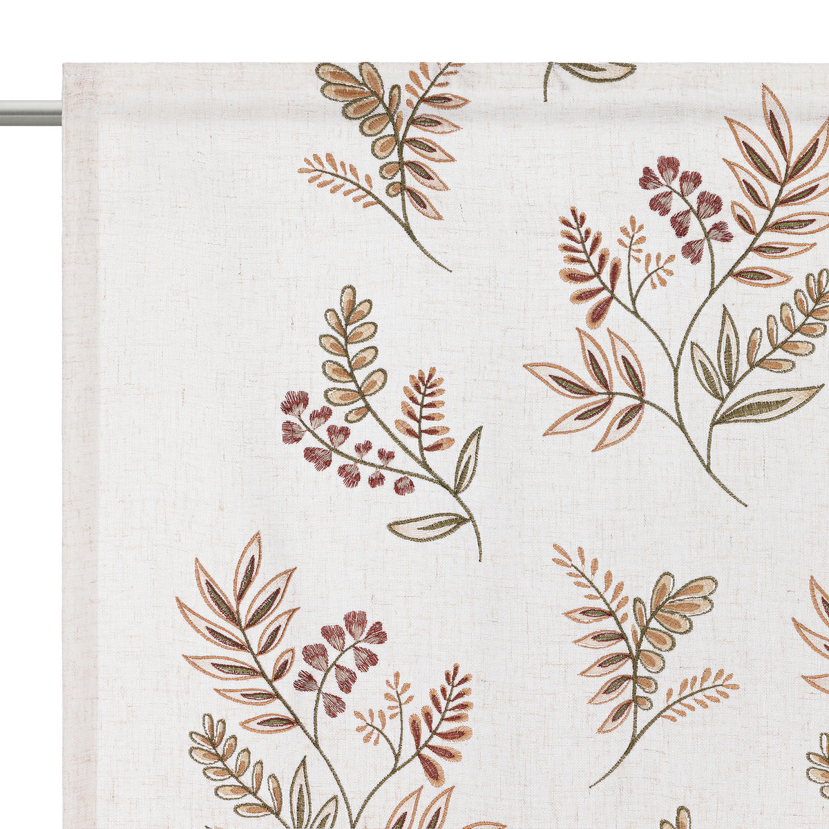 FERTIGVORHANG blickdicht  - Weiß, KONVENTIONELL, Textil (135/245cm) - Esposa