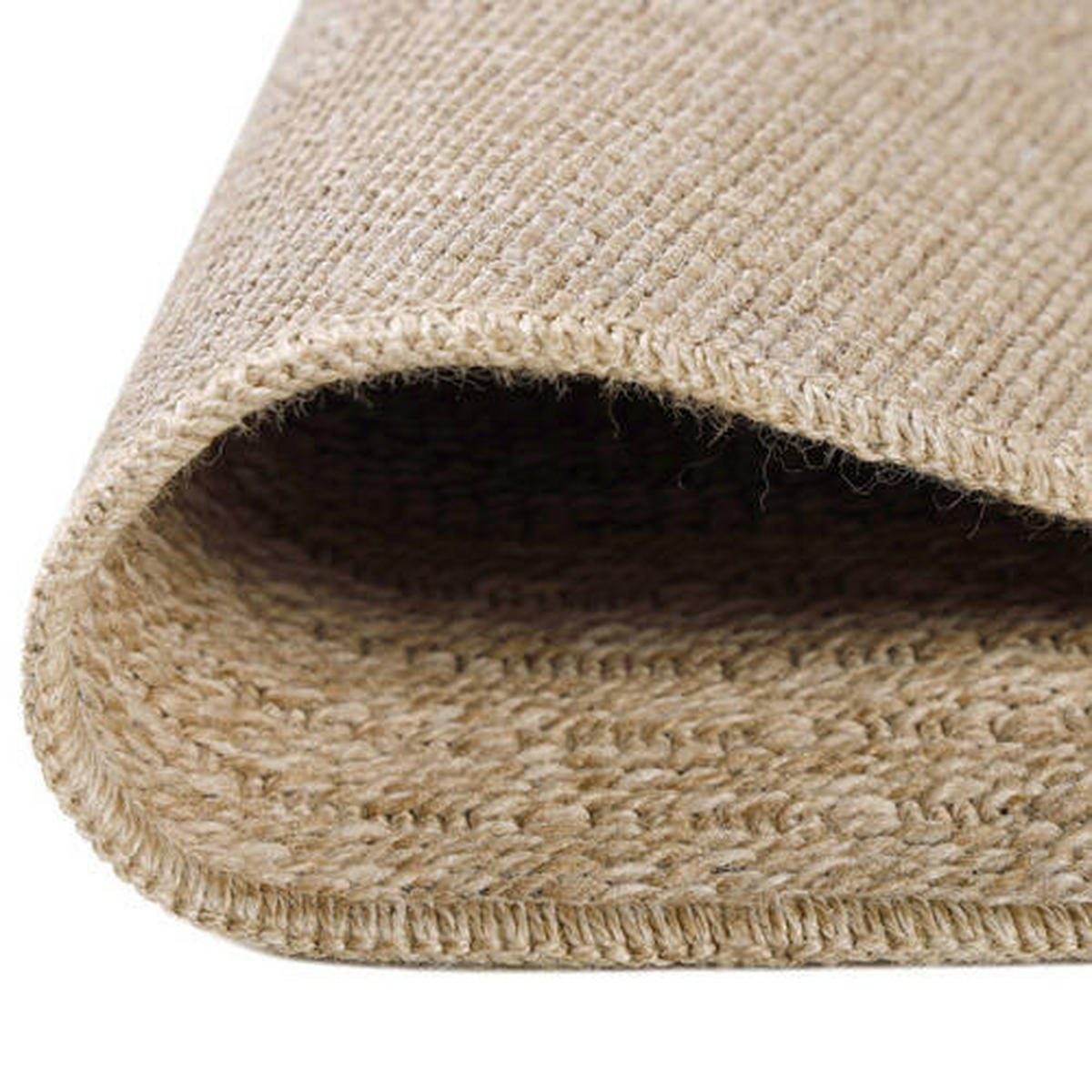 OUTDOORTEPPICH 200/200 cm Comilla Beige, Schwarz  - Beige/Schwarz, Basics, Textil (200/200cm) - Novel