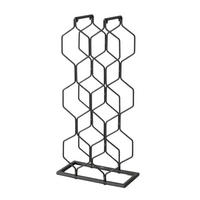 VINHYLLA  23/11/48,5 cm  - svart/guldfärgad, Basics, metall (23/11/48,5cm) - Boltze Home