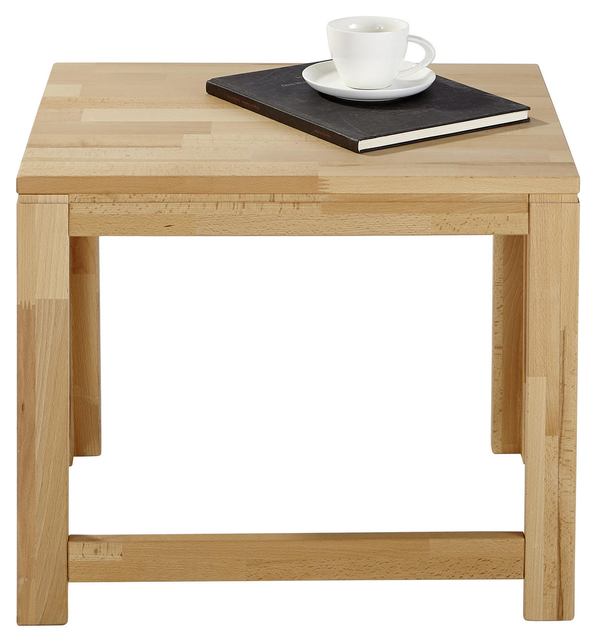 PRÍRUČNÝ STOLÍK, buk, farba buka - farba buka, Konventionell, drevo (55/45/45cm) - Linea Natura