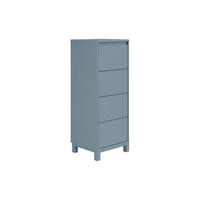 HIGHBOARD Olli Highboard 4S  in  - Blau, Basics, Holzwerkstoff (48,4/119,7/40,1cm) - Paidi