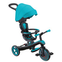 DREIRAD EXPLORER TRIKE 4in1  - Türkis, Basics, Kunststoff (95/47/97.5cm) - GLOBBER