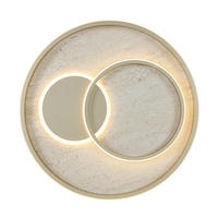 DECKENLEUCHTE 48/7 cm  - Champagner, Trend, Kunststoff/Metall (48/7cm) - Collett's Monde