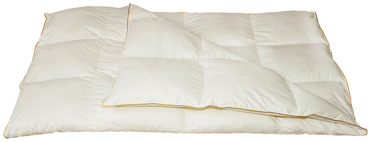 KASSETTENDECKE  Princessa 140/200 cm 100.00 % Polyester  - Weiß, Basics, Textil (140/200cm) - Sleeptex