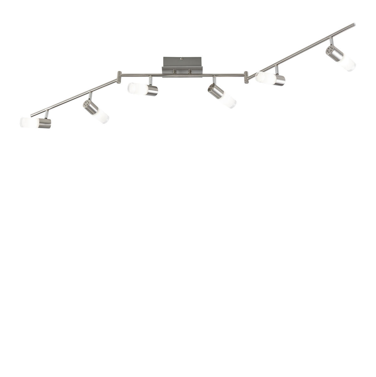 LED-STRAHLER 150/17,5/8 cm   - Chromfarben, Design, Glas/Metall (150/17,5/8cm) - Novel
