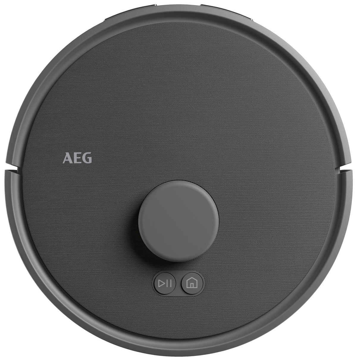 STAUBSAUGERROBOTER AR71HW2DG mit Wischfunktion  - Dunkelgrau, Basics, Kunststoff (33,5/10/33,5cm) - AEG