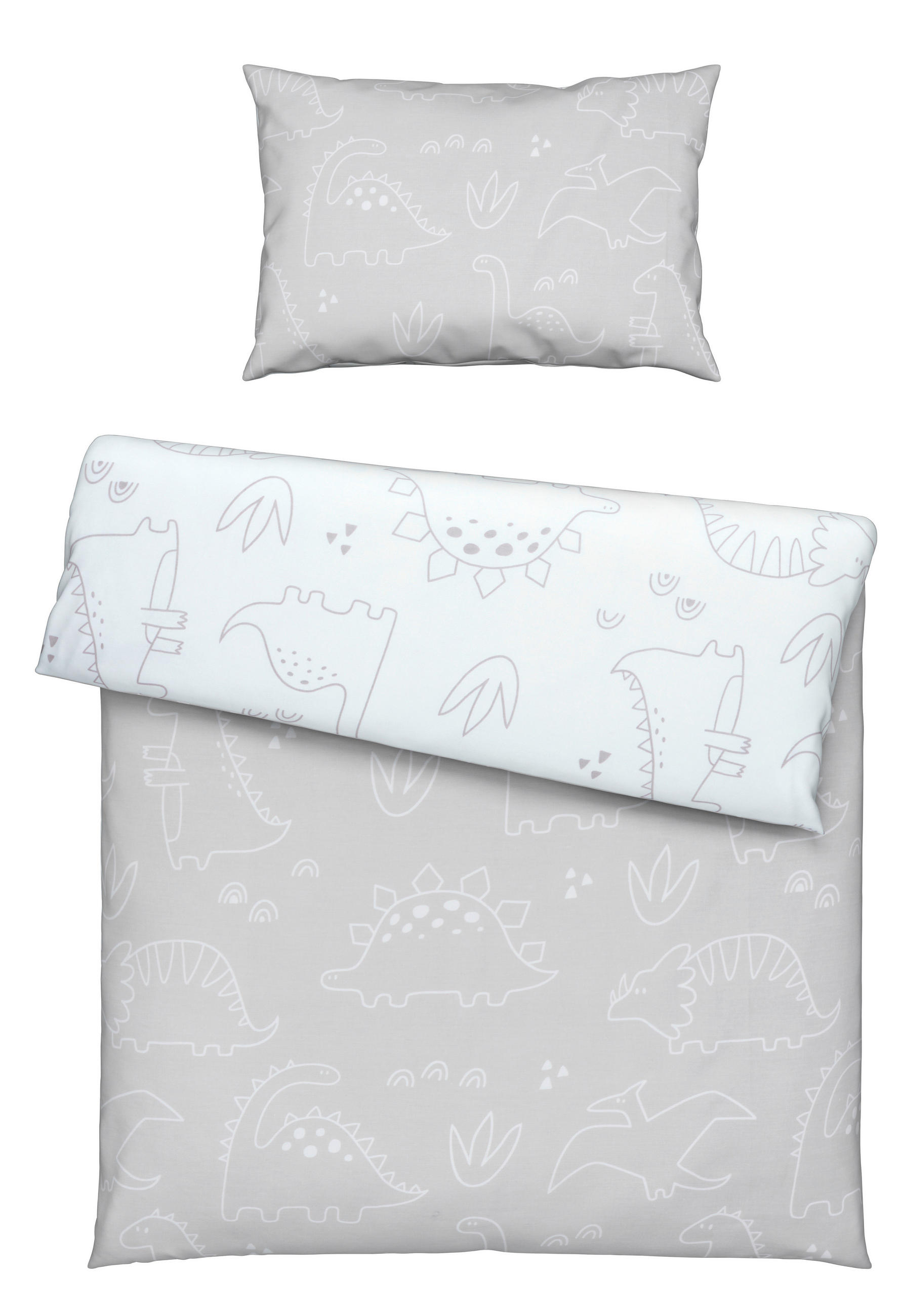 POVLEČENÍ PRO MIMINKO 100/135 cm  - šedá, Basics, textil (100/135cm) - Avelia