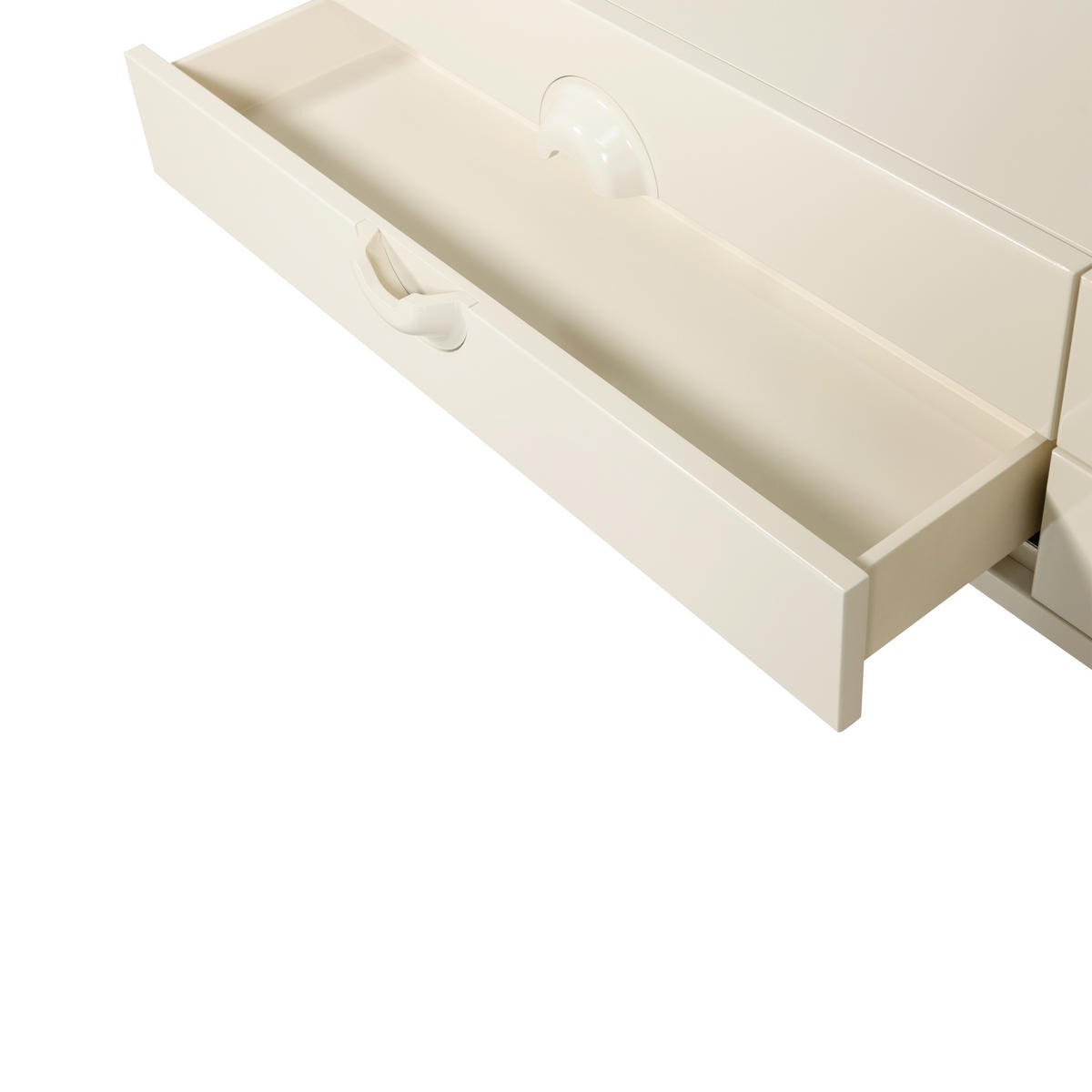 LOWBOARD Merge 160/57/44 cm 4 Schublade(n)  - Grau, Design, Holz (160/57/44cm) - Livetastic