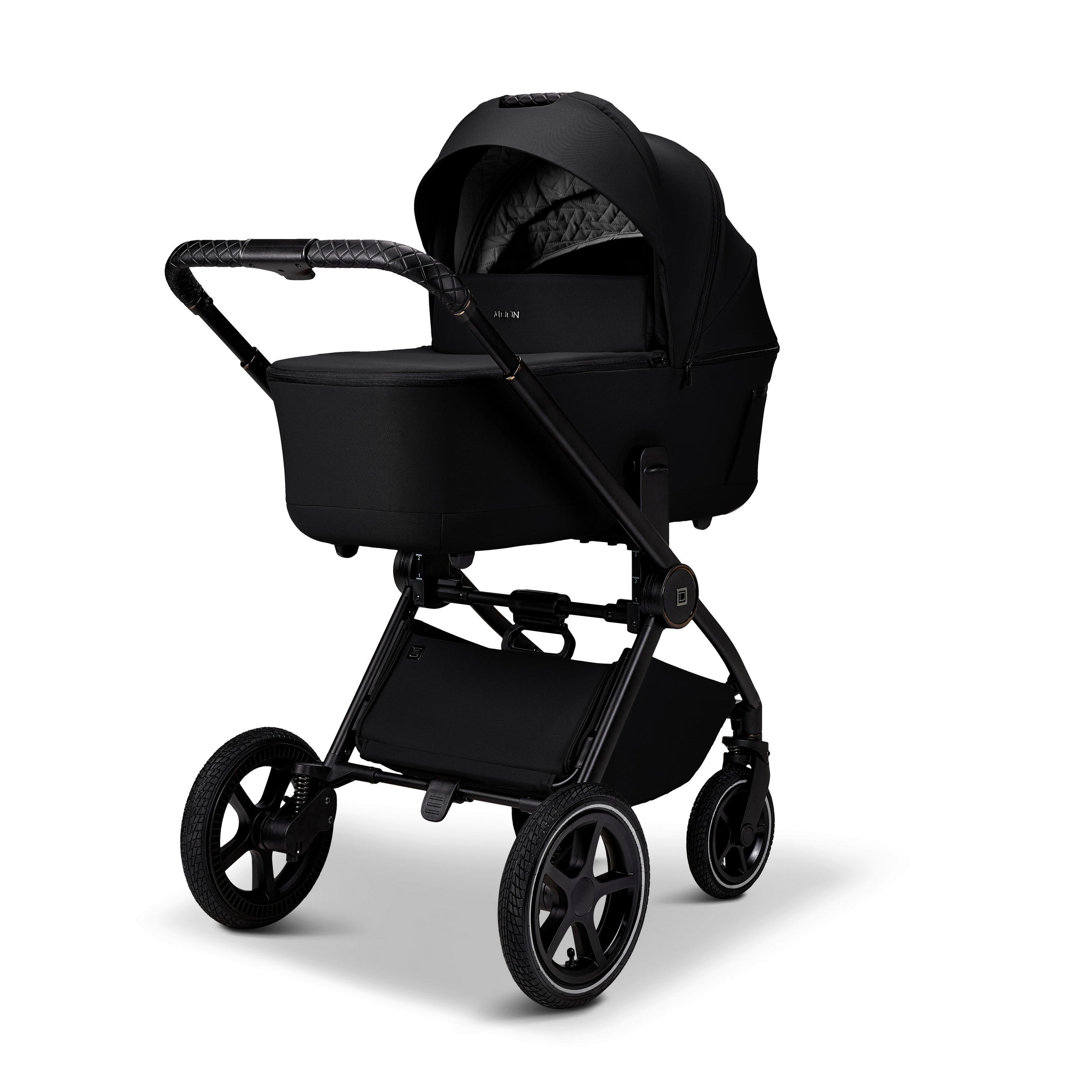 KOMBIKINDERWAGEN  Gio 2.0  Onyx  - Schwarz, Basics (84/61/114cm) - Moon