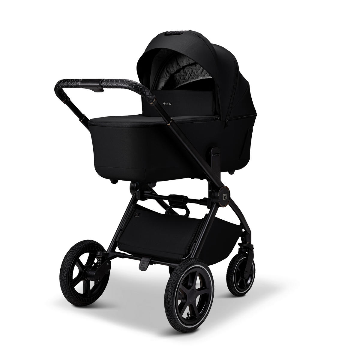KOMBIKINDERWAGEN  Gio 2.0  Onyx  - Schwarz, Basics (84/61/114cm) - Moon
