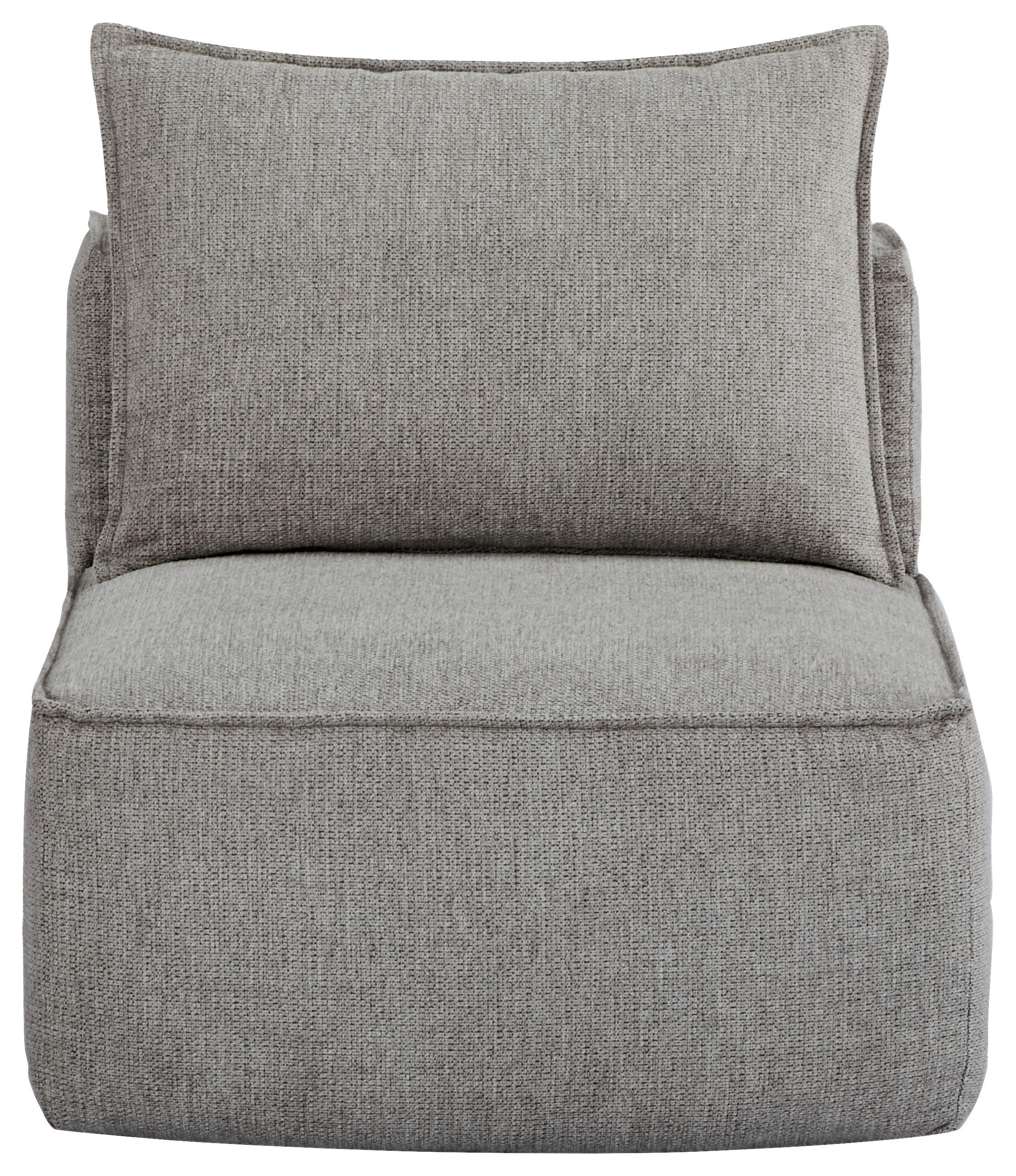 SOFAELEMENT Webstoff Taupe  - Taupe, Design, Kunststoff/Textil (71/80/70cm) - Carryhome