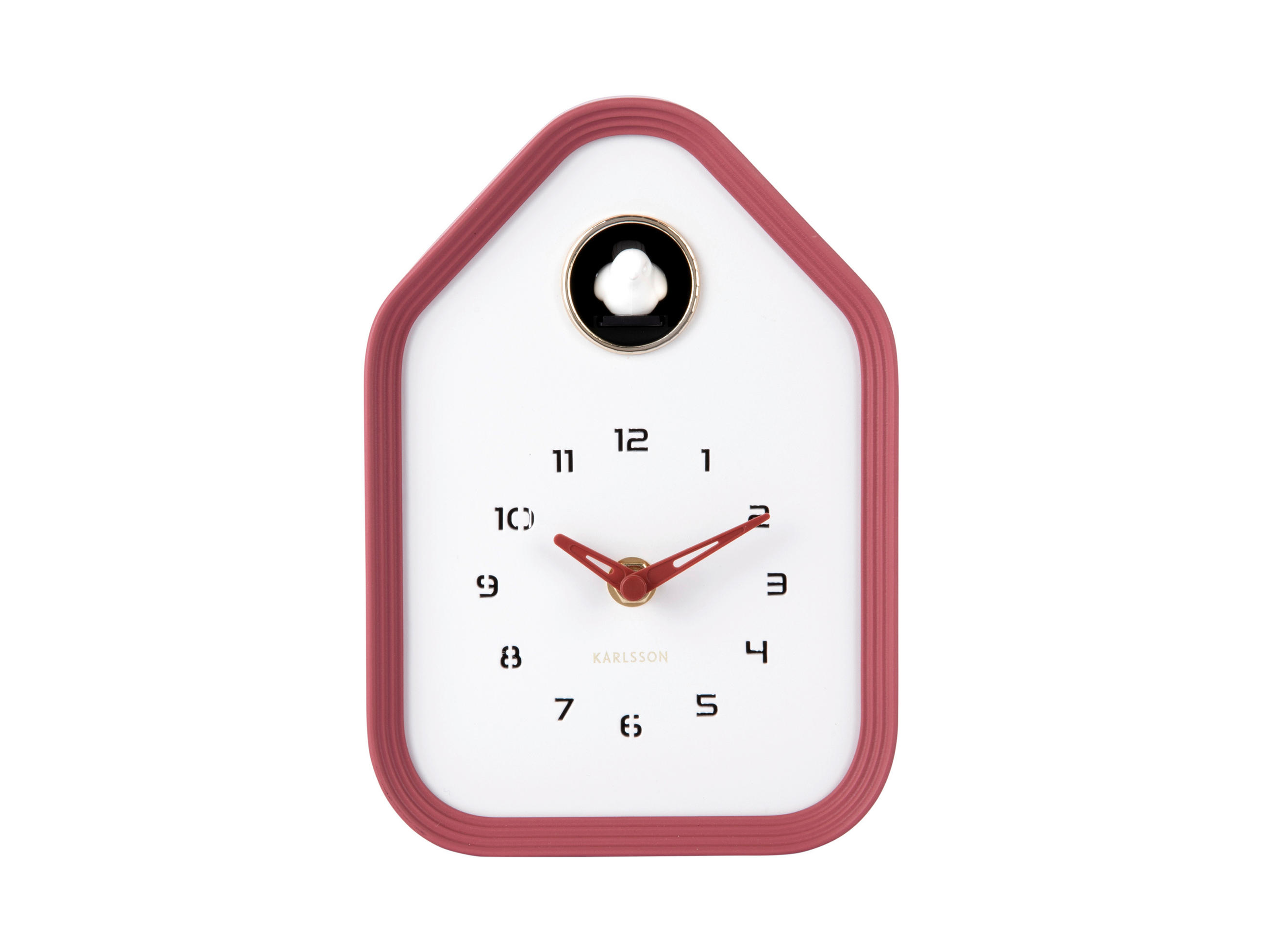 WANDUHR Reina Bordeaux 14/20/7 cm  - Bordeaux, Basics, Kunststoff (14/20/7cm) - Karlsson