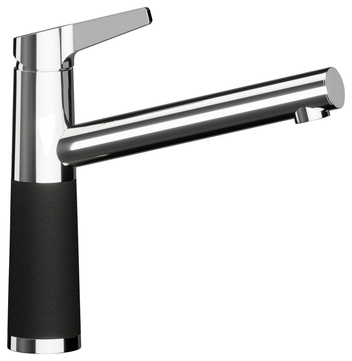 KÜCHENARMATUR 554000GNE  - Schwarz, Basics, Stein/Metall (5,2/22,7/19,7cm) - Schock