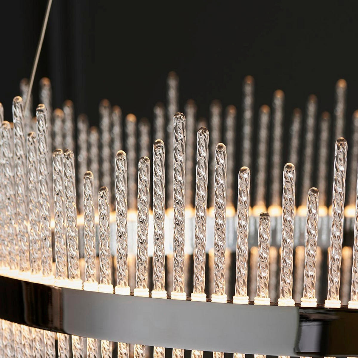 PENDELLEUCHTE Endon Adriel 70/35-163 cm   - Chromfarben, KONVENTIONELL, Metall (70/35-163cm) - ENDON