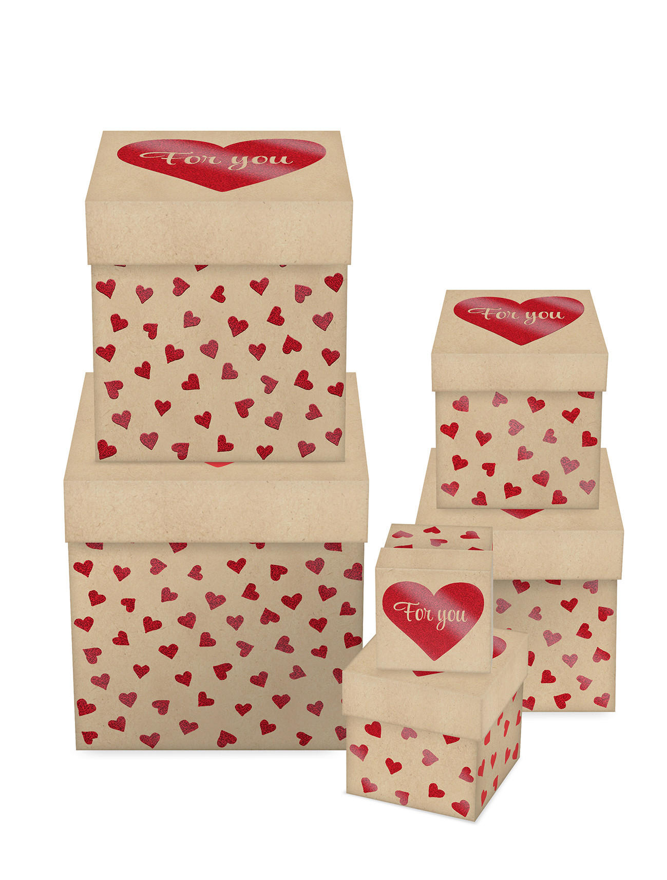 GESCHENKBOX    - Basics, Karton (15,6/15,6/15,8cm)