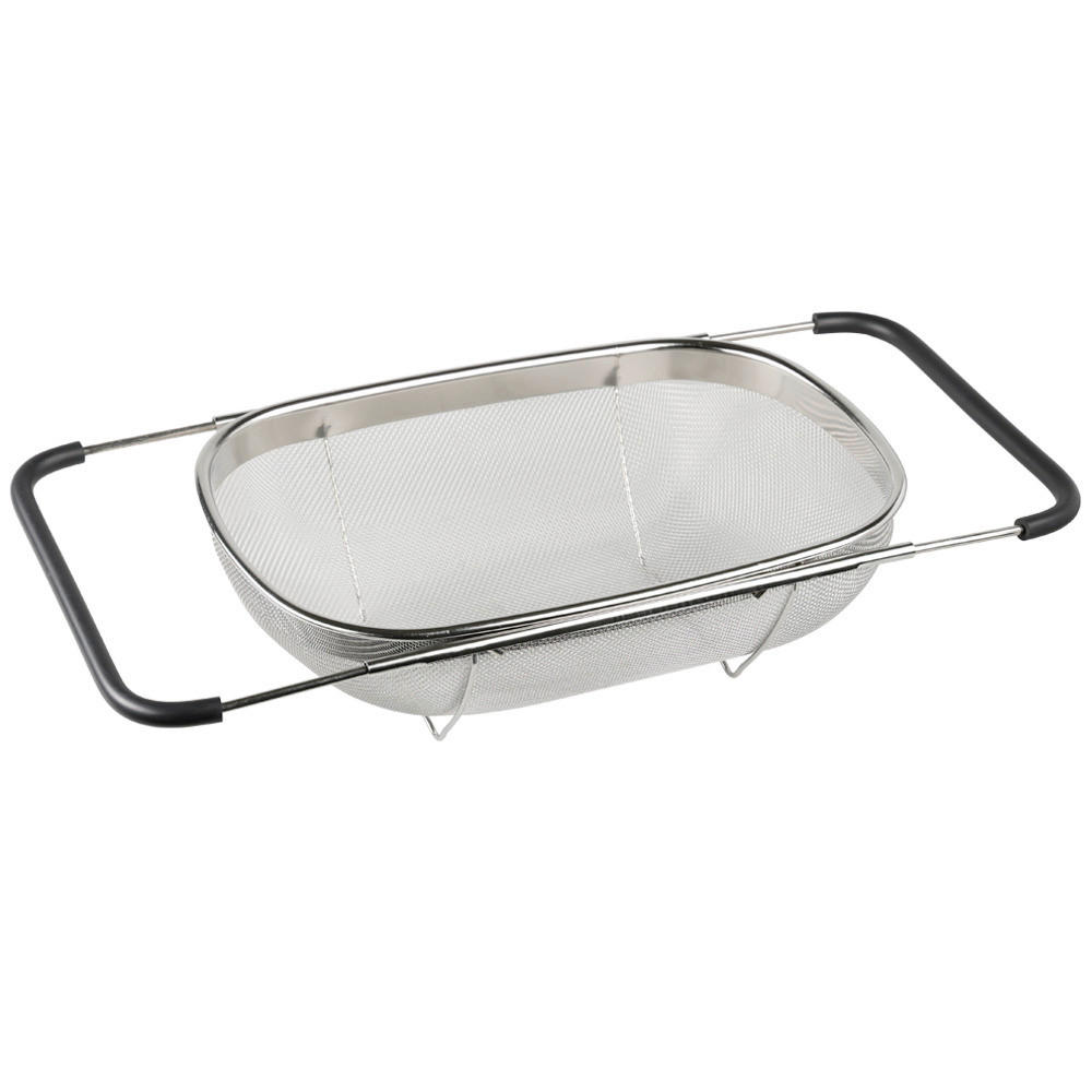 KÜCHENSIEB 36,5 cm  - Silberfarben, Basics, Metall (36,5cm) - Kesper