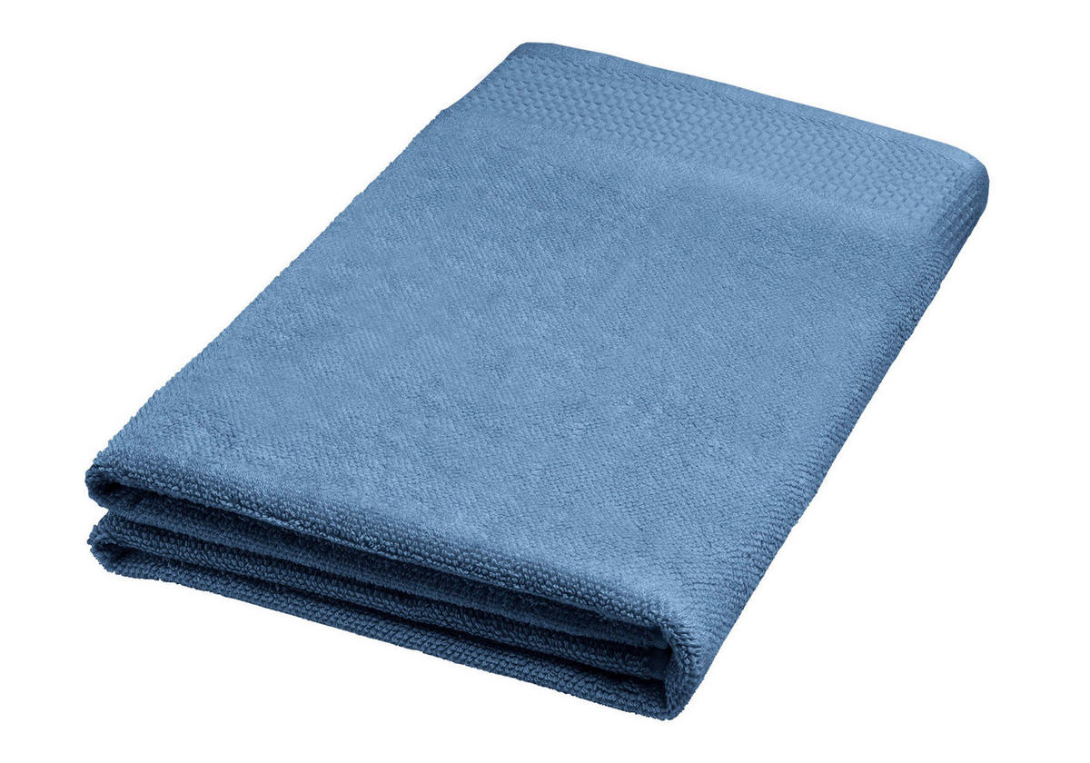 PEŠKIR ZA RUKE NICO  plava 70/140 cm  - plava, Osnovno, tekstil (70/140cm) - Esposa