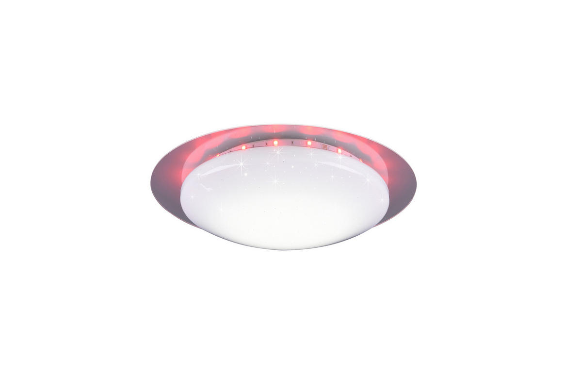 LED-DECKENLEUCHTE  35/8,7 cm    - Klar/Weiss, Basics, Kunststoff (35/8,7cm)