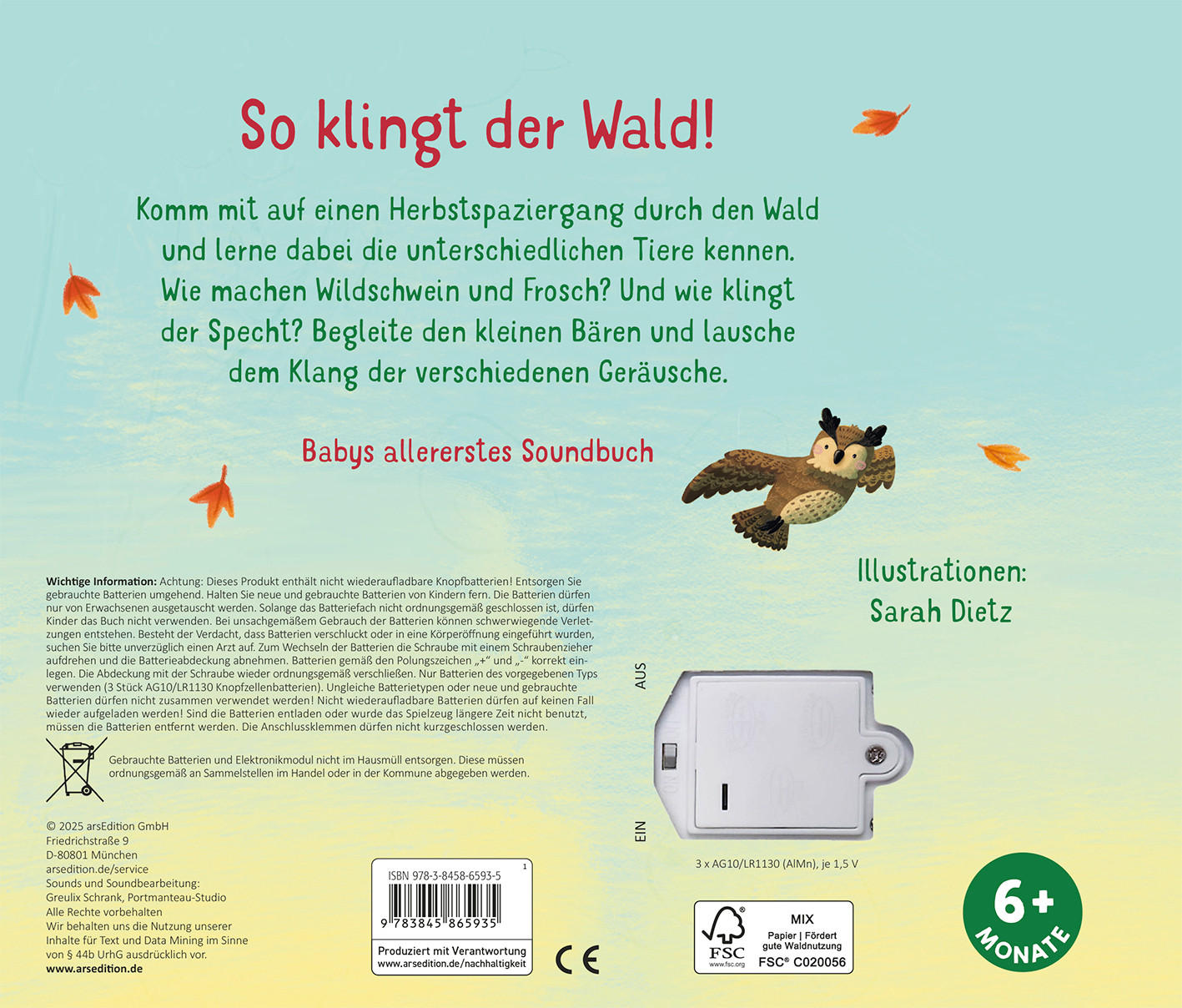 SOUNDBUCH - Multicolor, Basics, Papier (20,6/17,4/1,7cm)