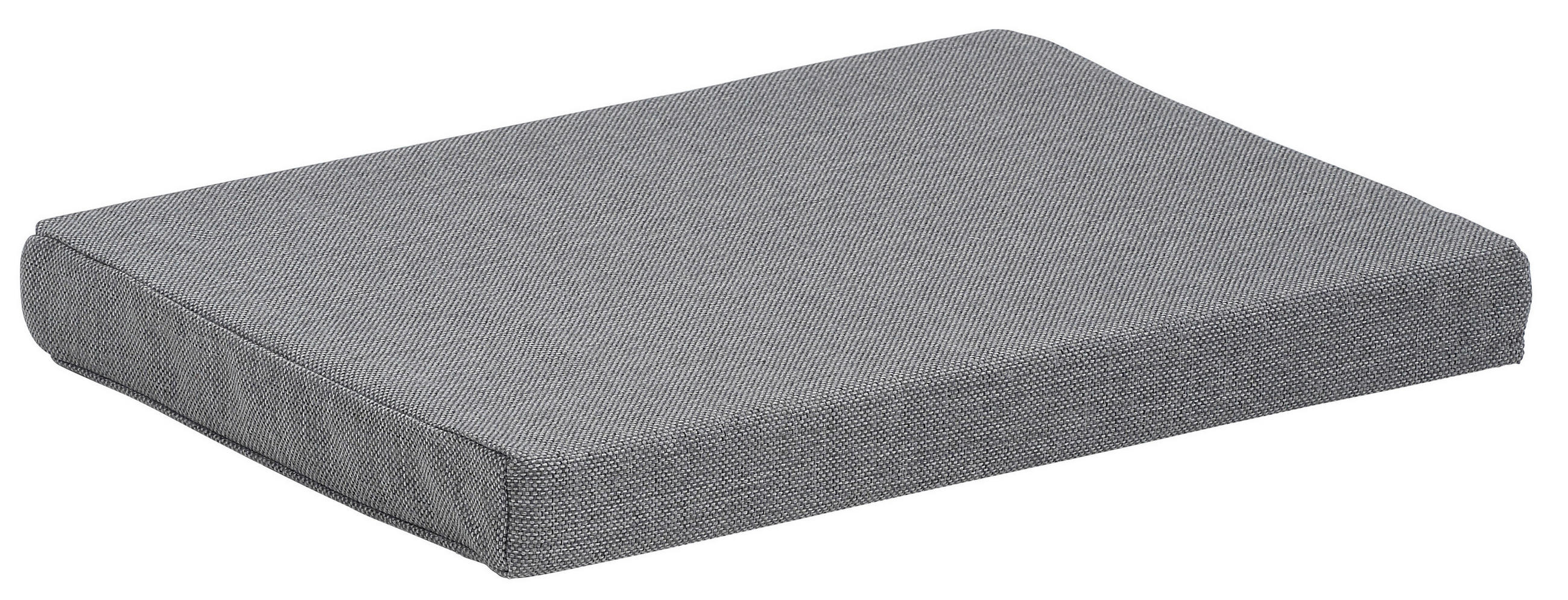 SITZKISSEN   49/5/37 cm  - Hellgrau, Design, Textil (49/5/37cm)
