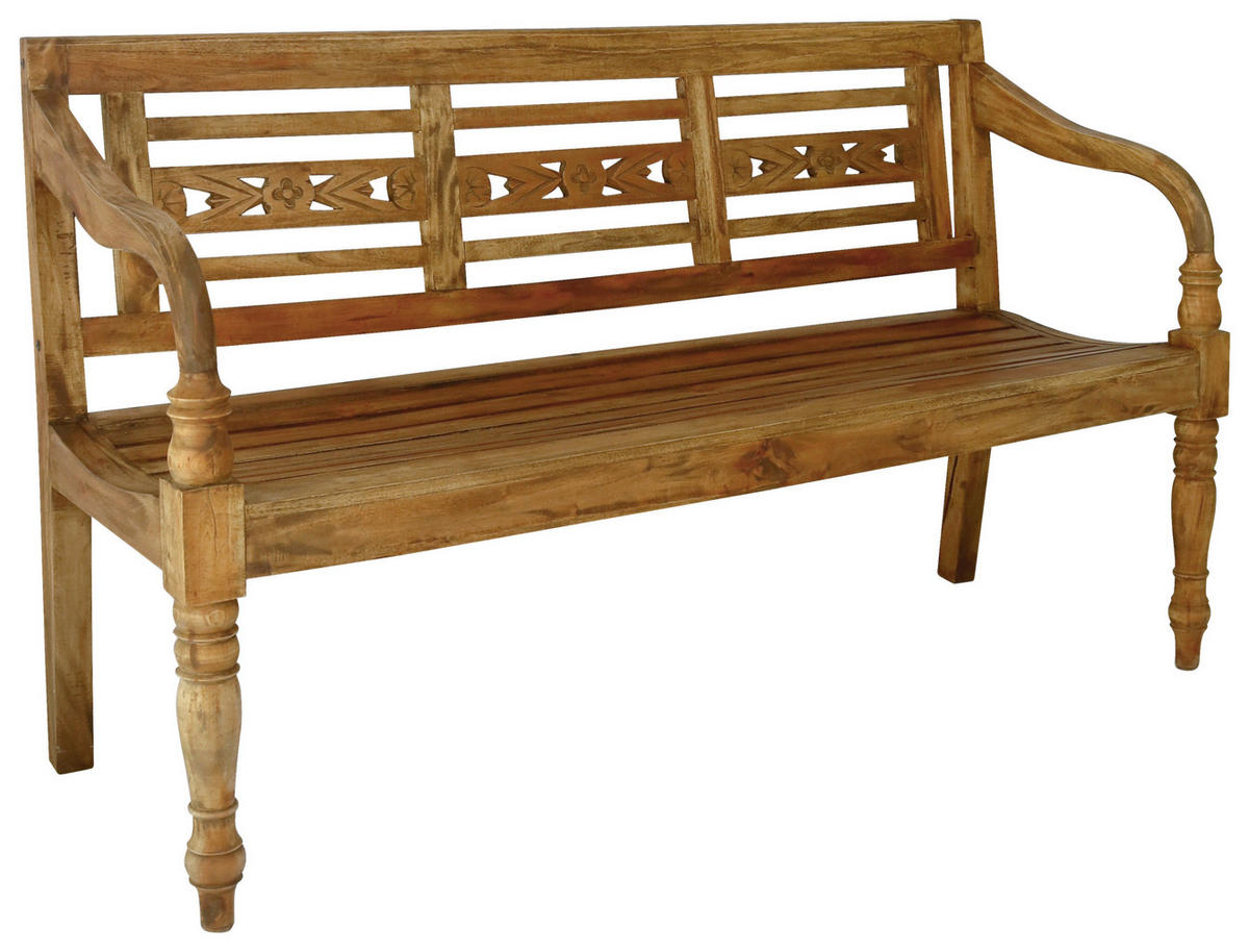 VRTNA KLOP mahagoni   - naravne barve, Romantika, les (150/90/52cm) - Ambia Garden