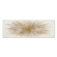 MALBA NA PLÁTNĚ, abstraktní, 150/50 cm  - Design, dřevo (150/50cm)
