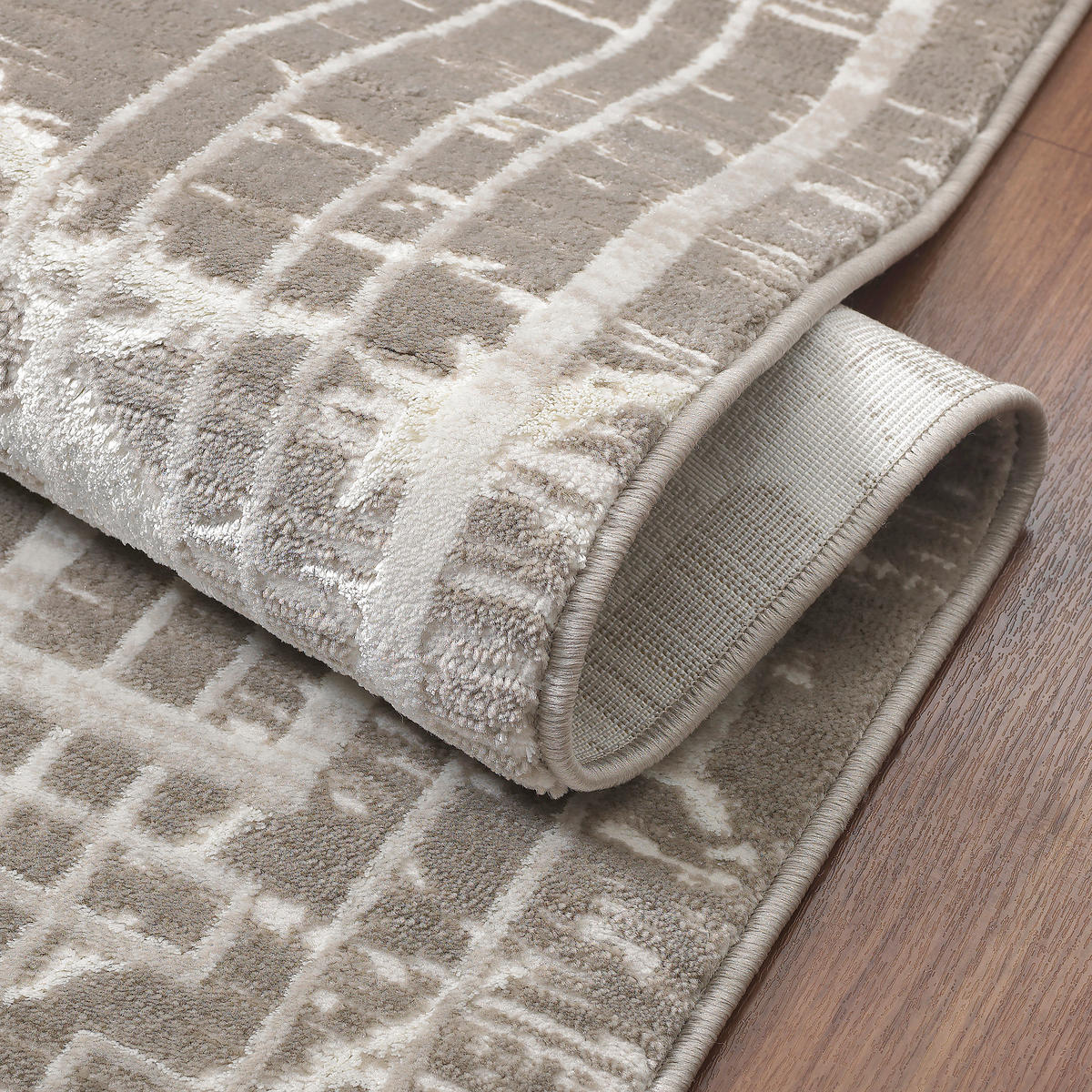 WEBTEPPICH 80/150 cm Harmony Beige  - Beige, LIFESTYLE, Textil (80/150cm)