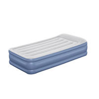 LUFTBETT   191/97/46 cm Hellgrau, Dunkelblau  - Hellgrau/Dunkelblau, KONVENTIONELL, Kunststoff (191/97/46cm) - Bestway