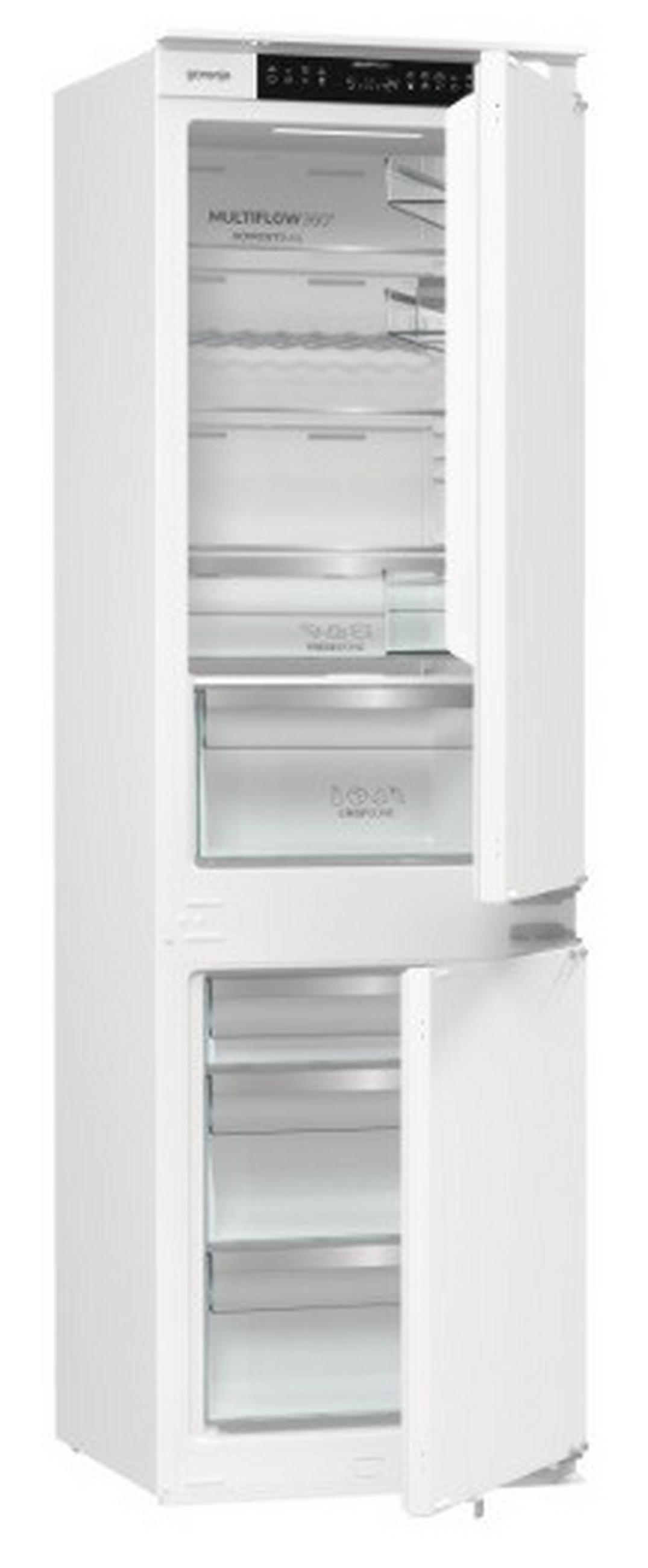 KÜHL-GEFRIER-KOMBINATION NRKI517D61WF  - Weiß, Trend, Metall (54/172,2/54,5cm) - Gorenje