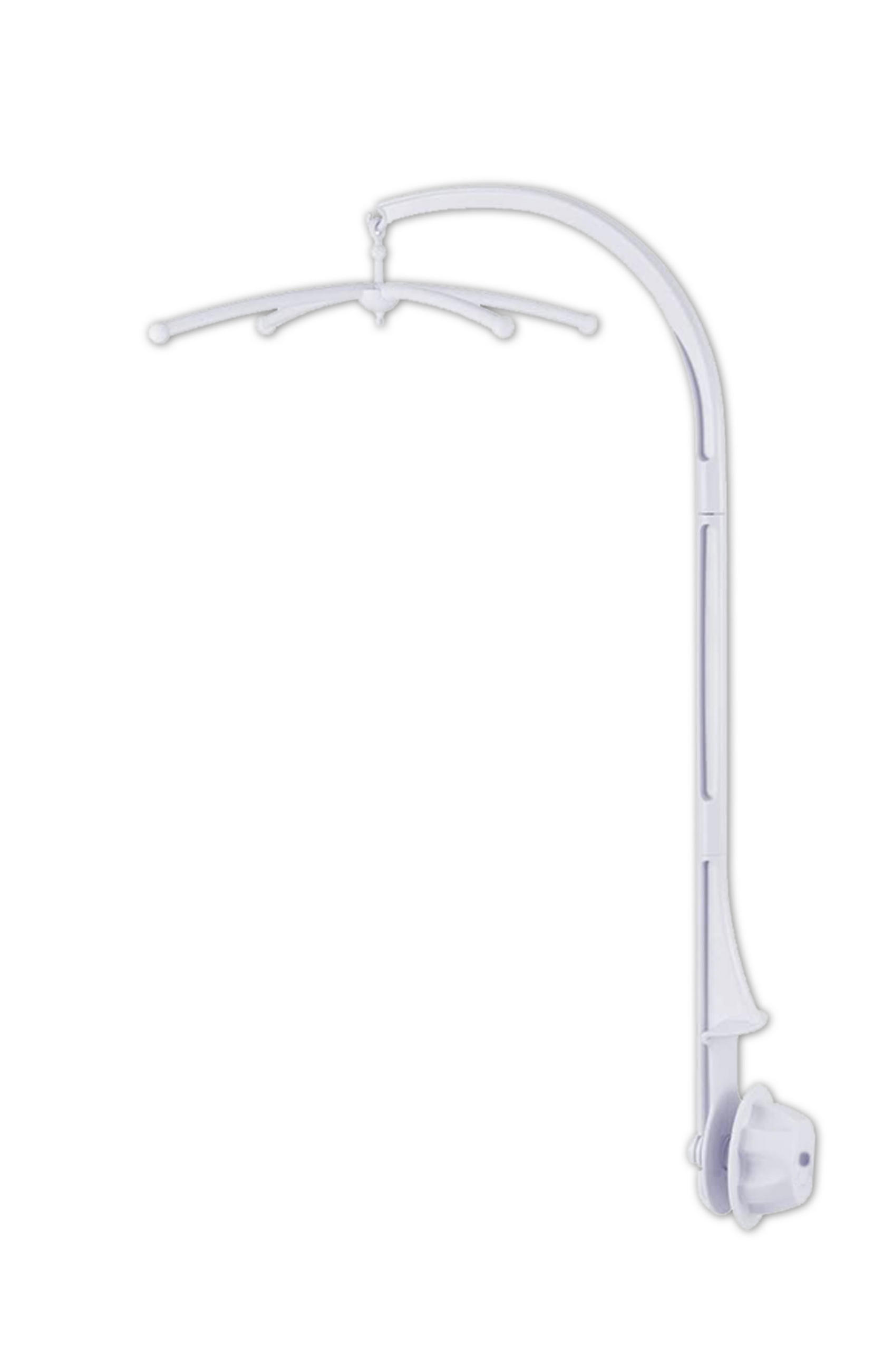 Niermann Mobilehalter mit Verschraubung  - Weiß, Basics, Kunststoff (34/65cm)