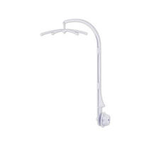 Niermann Mobilehalter mit Verschraubung  - Weiß, Basics, Kunststoff (34/65cm)
