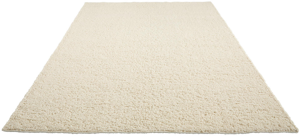 HANDWEBTEPPICH 70/130 cm Weiß  - Weiß, Natur, Textil (70/130cm) - Linea Natura
