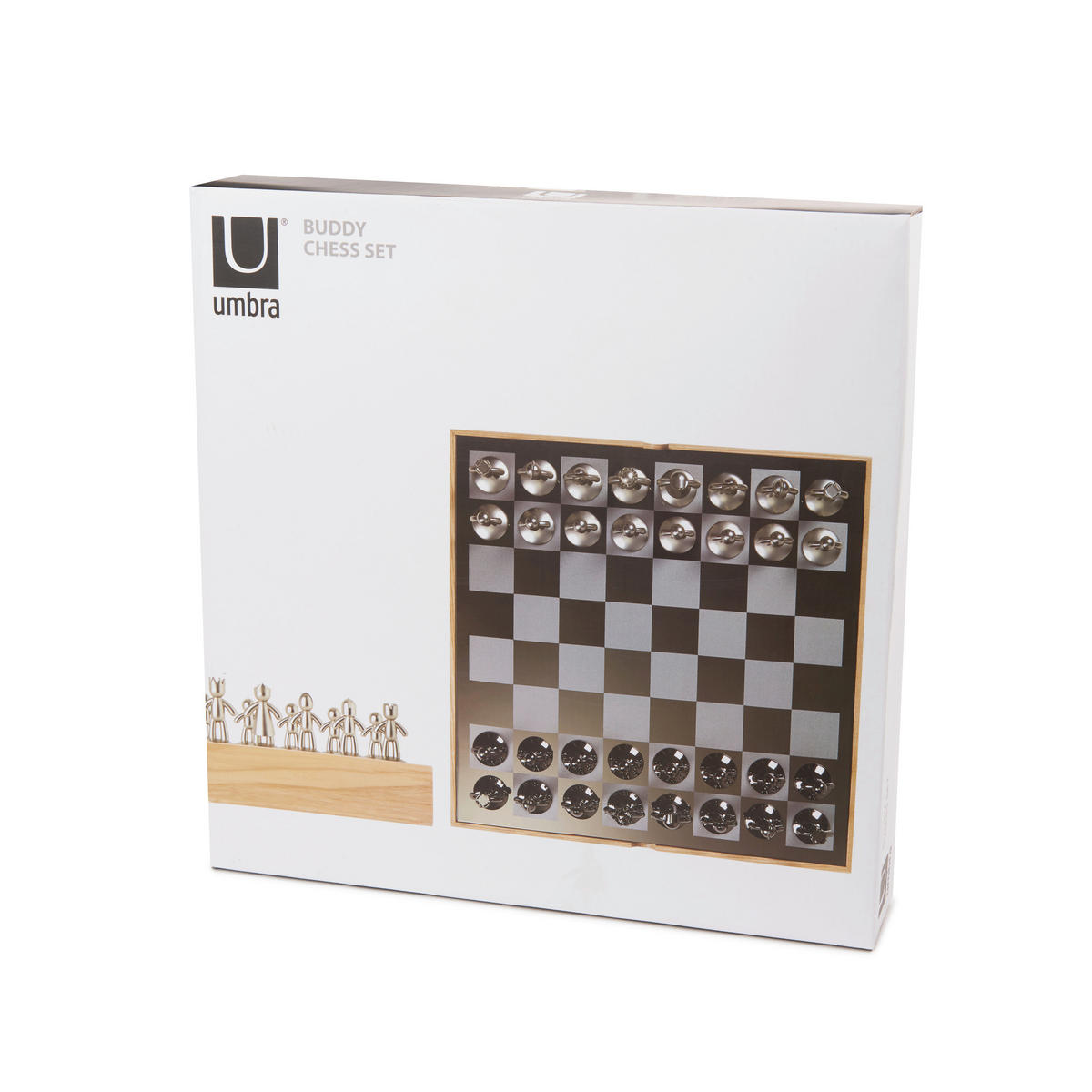 BRETTSPIEL  - Titanfarben/Naturfarben, Basics, Holz/Metall (35/6/36cm) - Umbra
