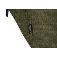 ECKSOFA in Webstoff Olivgrün  280/205 cm  - Schwarz/Olivgrün, Design, Textil/Metall (280/205cm) - Xora