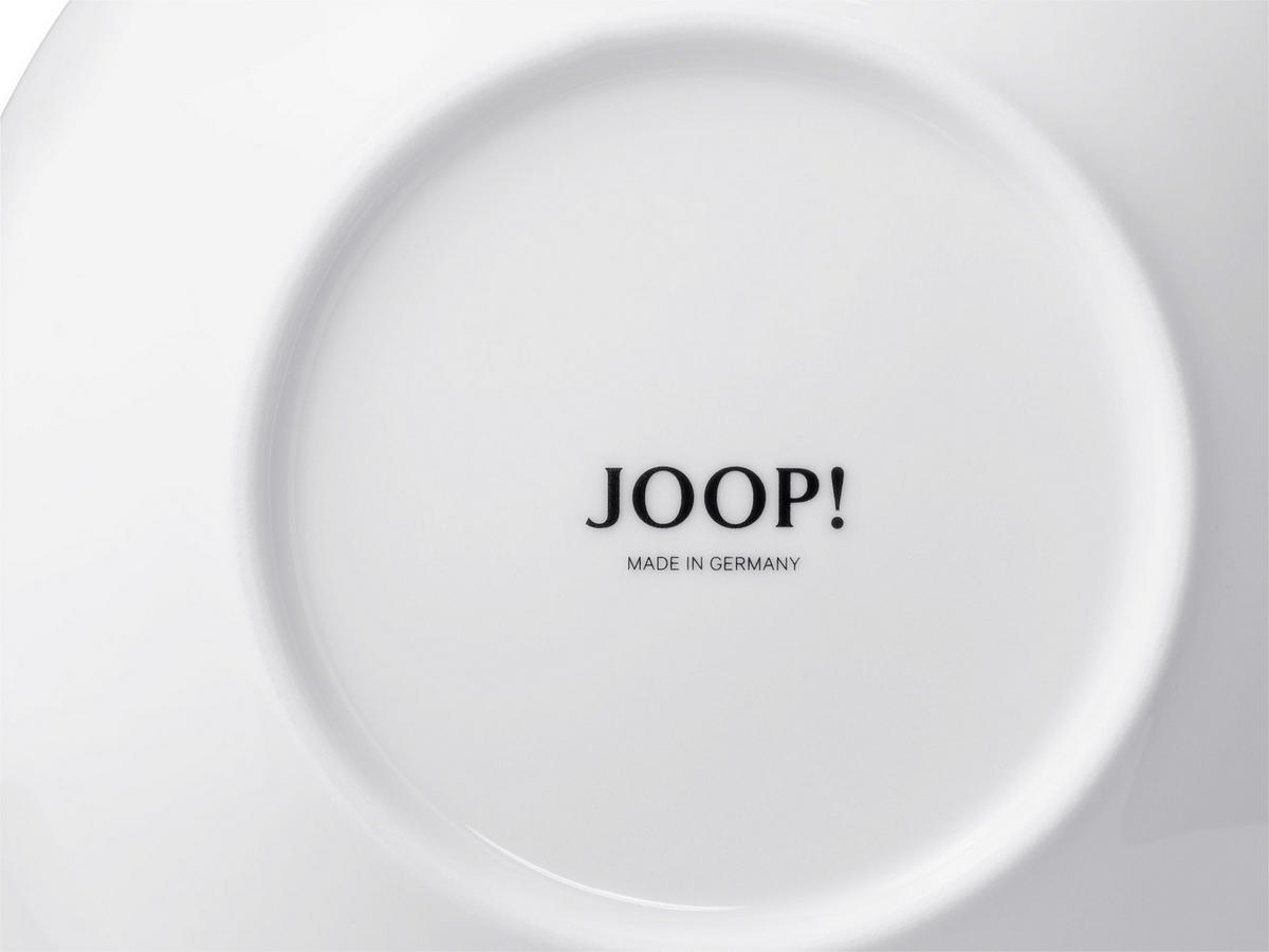 PLATZTELLER Keramik Porzellan  - Weiß, Design, Keramik (33cm) - Joop!