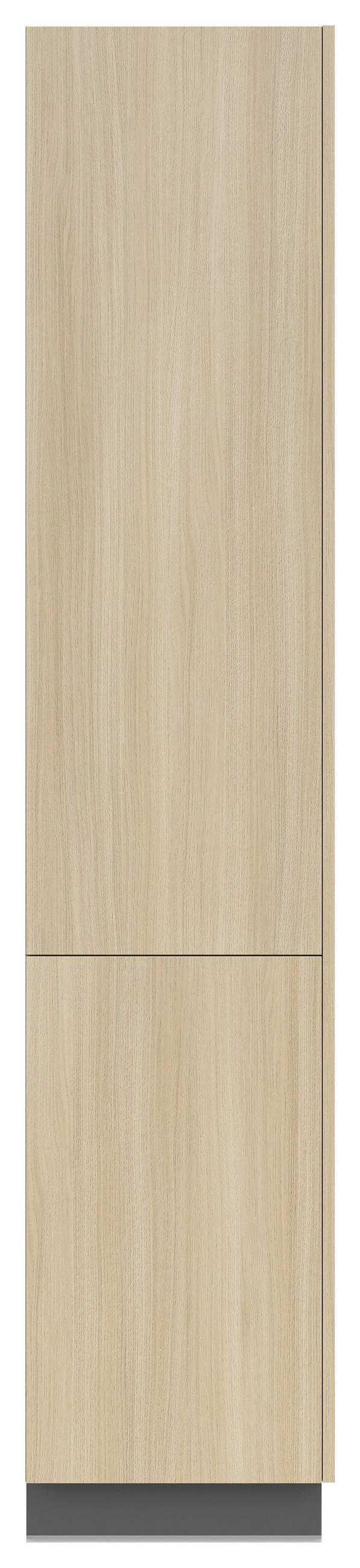 KÜCHENBLOCK 345 cm   in Graphitfarben, Eichefarben  - Eichefarben/Schwarz, Basics, Holzwerkstoff/Kunststoff (345cm) - Visiona