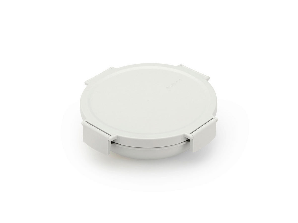 KRABIČKA NA OBĚD  - světle šedá, Basics, plast (21,5/6cm) - Brabantia