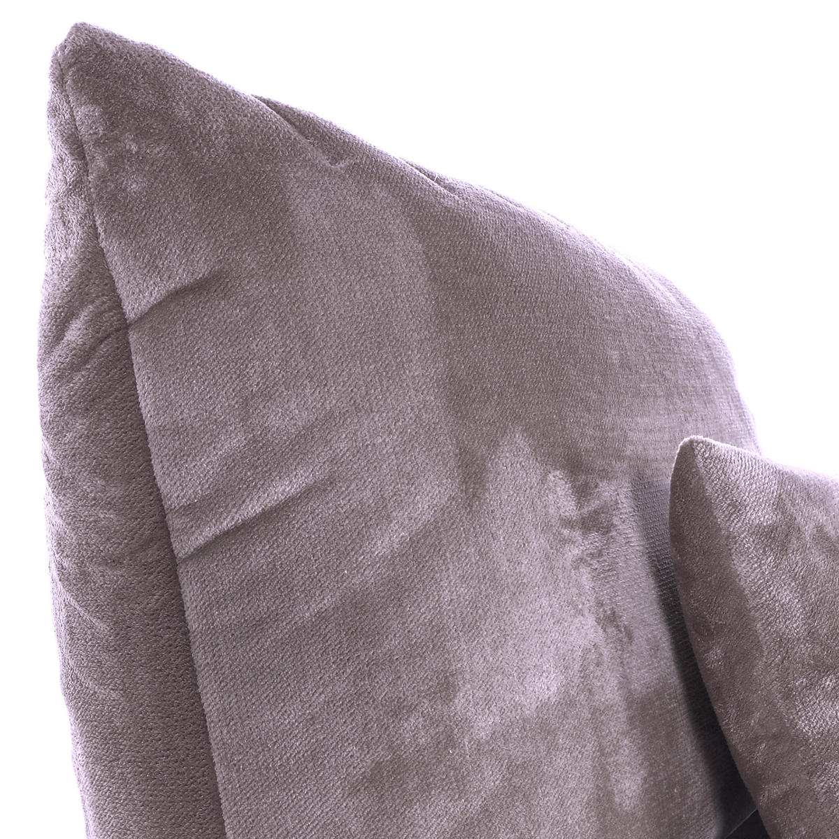 LIGGFÅTÖLJ i plysch grå  - svart/grå, Klassisk, textil/plast (100/86/166cm) - MID.YOU