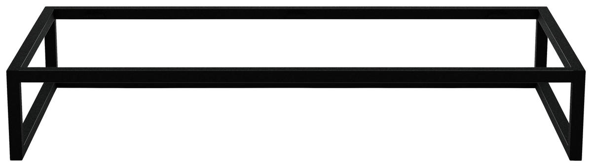 Sistem De Picioare 91/15/40 cm   - negru, Konventionell, metal (91/15/40cm) - Hom`in