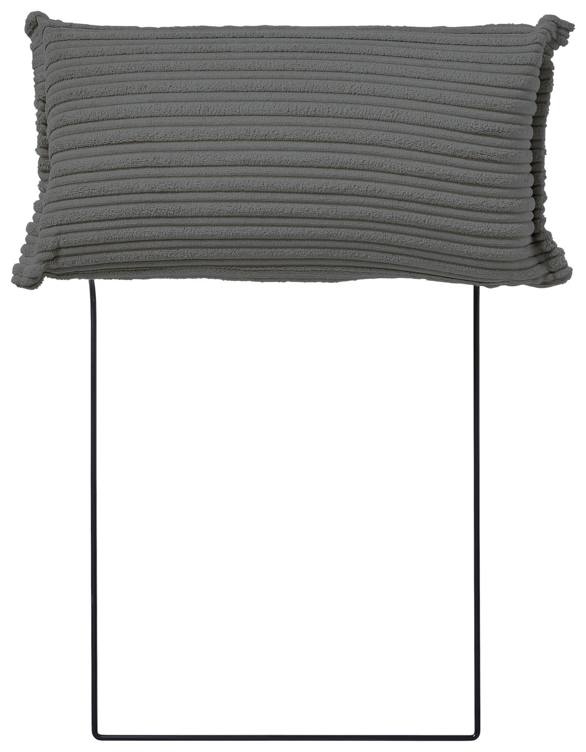 KOPFSTÜTZE - Grau, KONVENTIONELL, Textil (50/25/15cm) - Carryhome